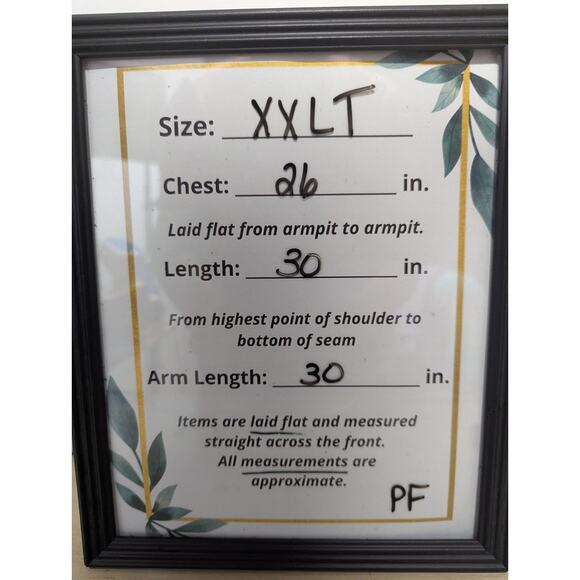 Paul Fredrick Mens V-Neck Sweater Size XXLT Tall Orange White Supima Cotton - Picture 10 of 10